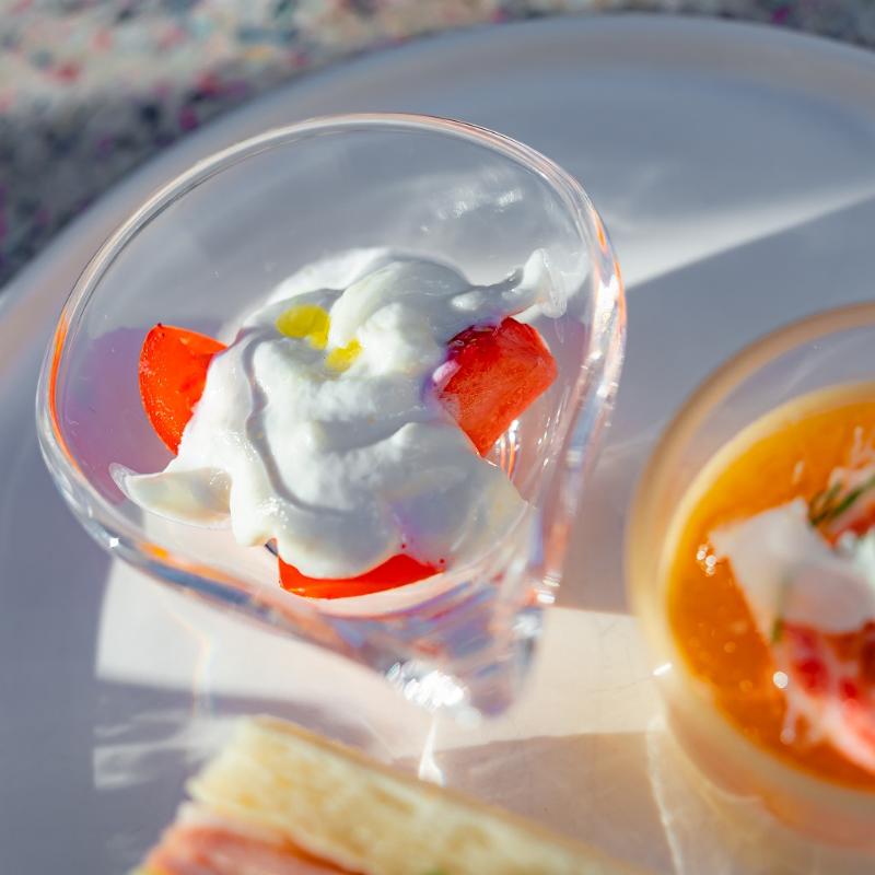 アニヴェルセルカフェ 表参道のWhite Christmas アフタヌーンティーのセイボリー追加2画像