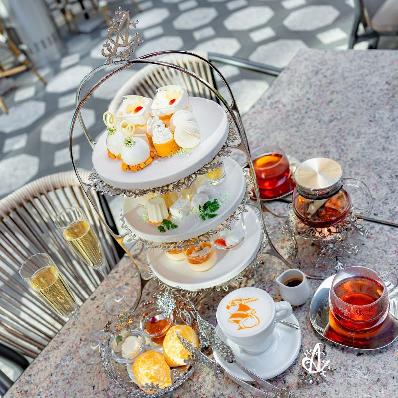 アニヴェルセルカフェ 表参道のWhite Christmas アフタヌーンティーのあとがき1画像