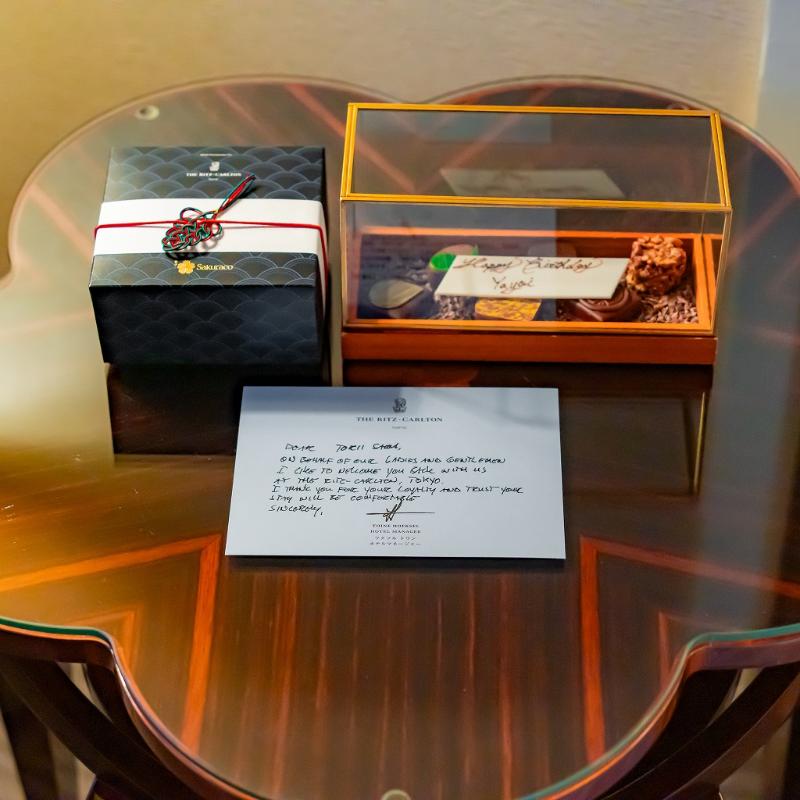 リッツカールトン東京に宿泊の画像