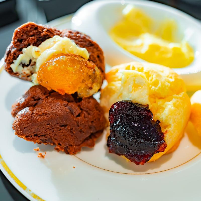 クラブラウンジ／ザ・リッツ・カールトン東京のフェスティブモーメンツアフタヌーンティーのスコーン追加1画像