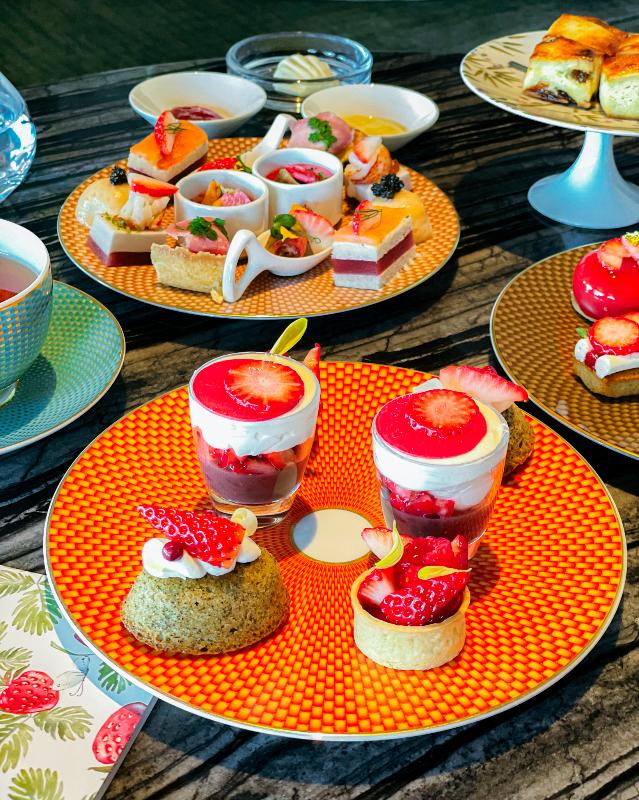 オリエンタルラウンジ／マンダリン オリエンタル 東京のストロベリーアフタヌーンティーのアフタヌーンティー画像2
