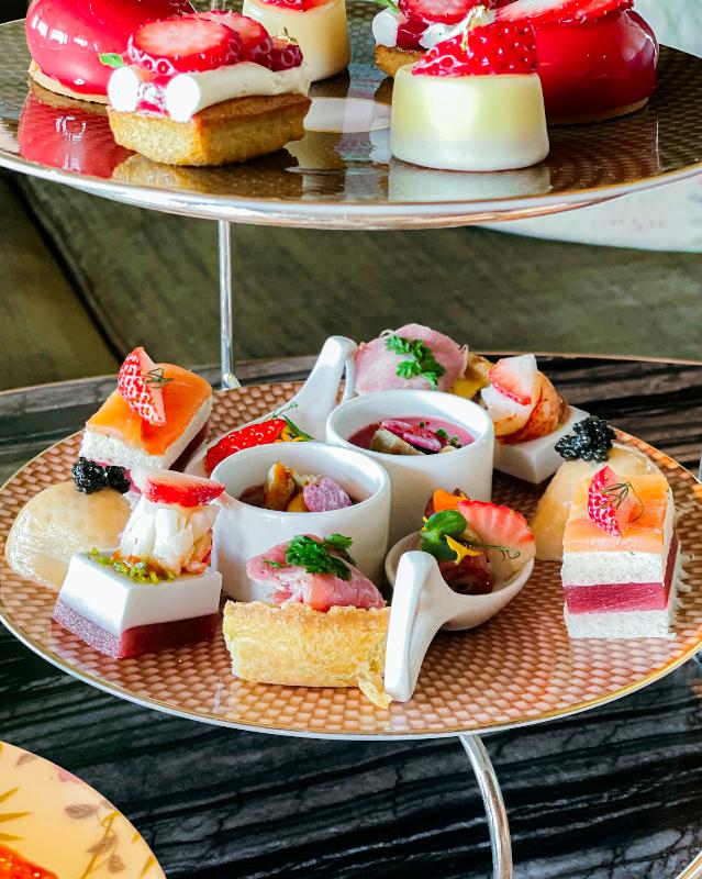 オリエンタルラウンジ／マンダリン オリエンタル 東京のストロベリーアフタヌーンティーのスタンド3段目画像