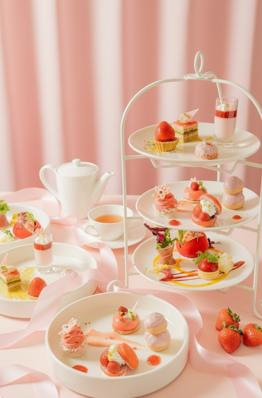ストロベリーアフタヌーンティーの画像1