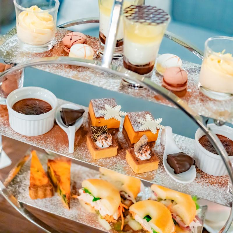 ラウンジ kinkei／明治記念館のWinter Afternoon Teaのスタンド2段目画像