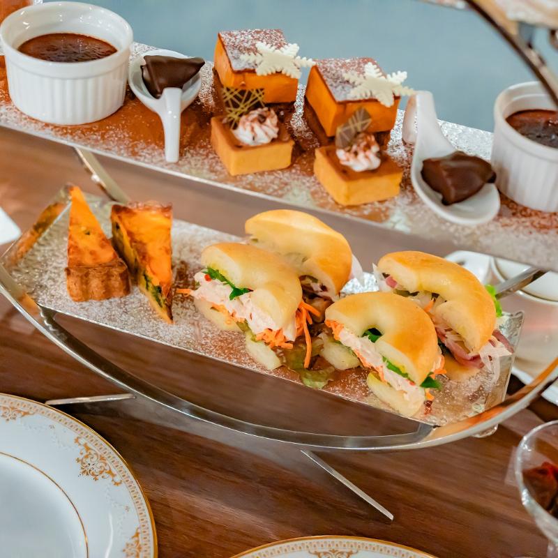 ラウンジ kinkei／明治記念館のWinter Afternoon Teaのスタンド3段目画像