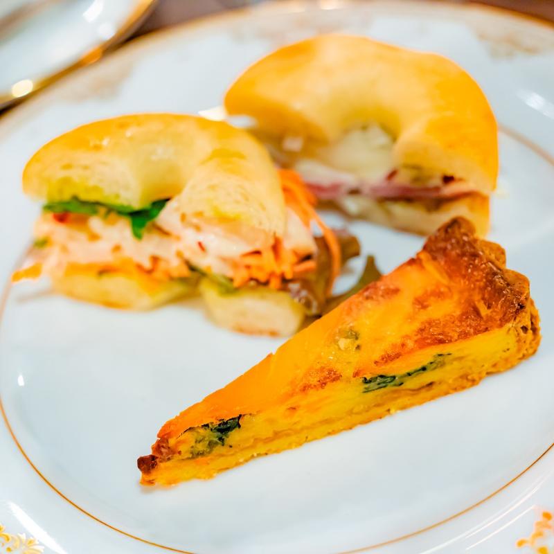 ラウンジ kinkei／明治記念館のWinter Afternoon Teaのセイボリー画像