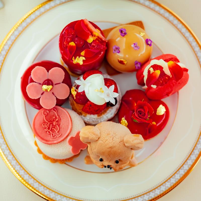 PuellaのPuella Ruby Ribbon Afternoon TeaーSweet Bear Tea Partyーのスイーツ画像
