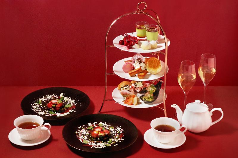 冬のアフタヌーンティー Palette in Three Colors ～赤・白・緑～の画像1