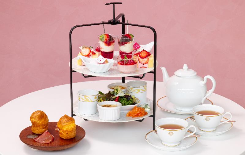 佐賀県産“いちごさん”づくしのアフタヌーンティーの画像1