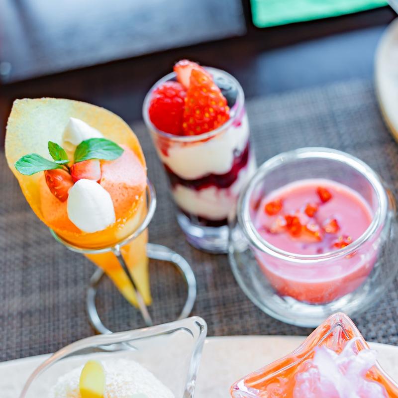 チャイナシャドー／ストリングスホテル東京インターコンチネンタルのストロベリーチャイニーズアフタヌーンティーのスイーツ追加2画像