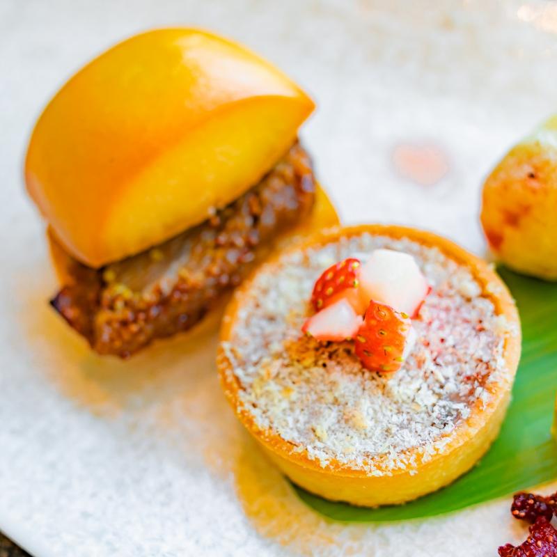 チャイナシャドー／ストリングスホテル東京インターコンチネンタルのストロベリーチャイニーズアフタヌーンティーのセイボリー追加2画像