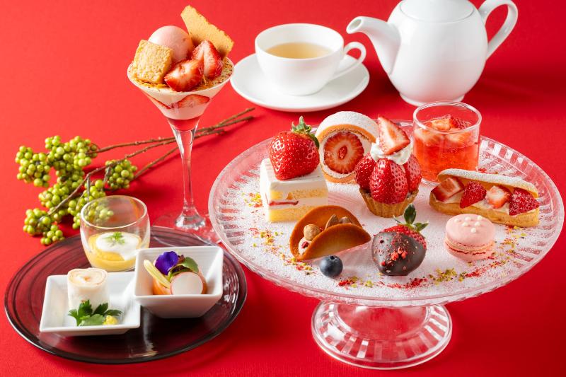 あまおうアフタヌーンティーの画像1