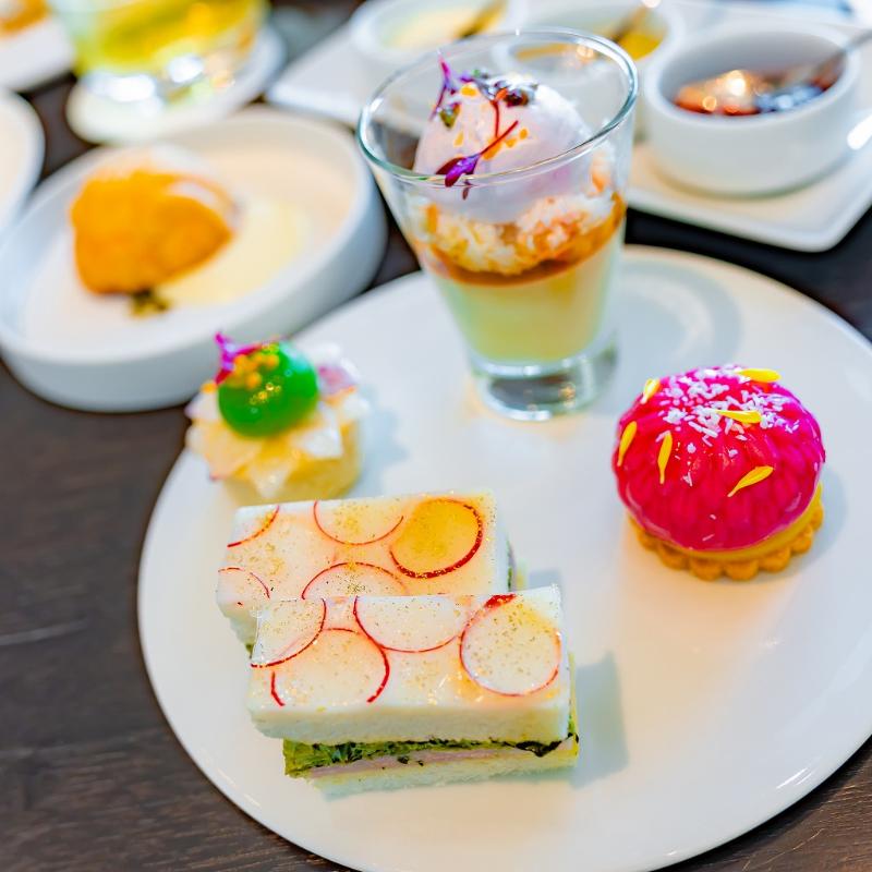 ザ ラウンジ／フォーシーズンズホテル東京大手町のウィンターストロベリーアフタヌーンティーのセイボリー画像