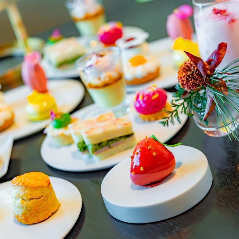 ザ ラウンジ／フォーシーズンズホテル東京大手町のウィンターストロベリーアフタヌーンティーのあとがき1画像