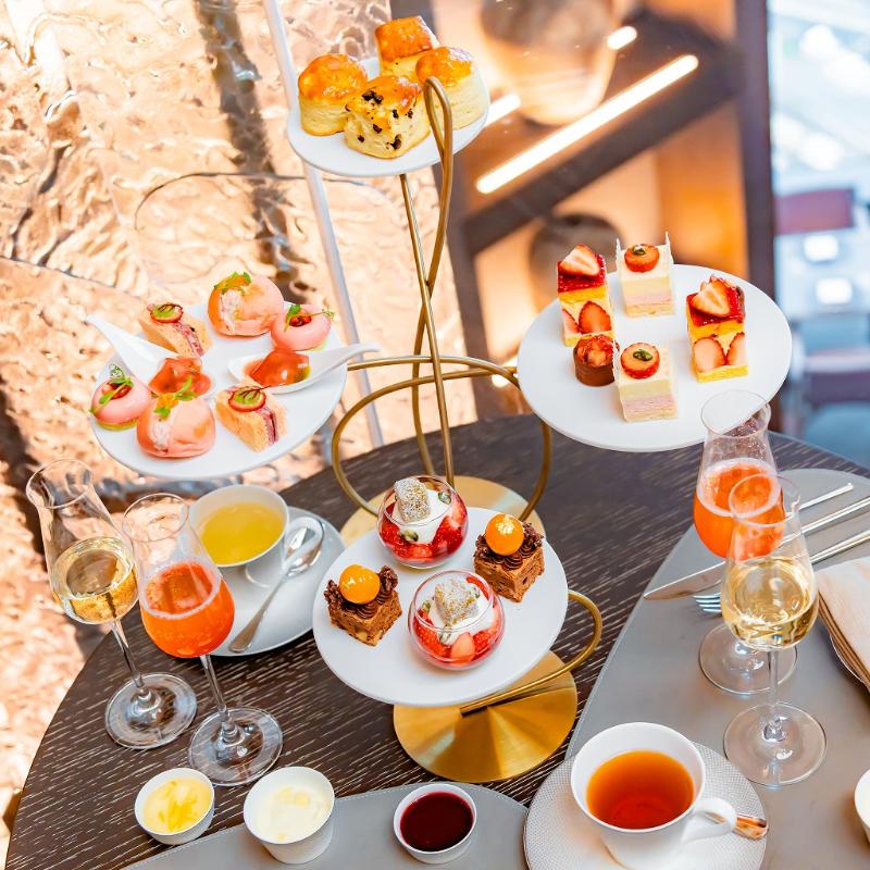 JWラウンジ／JWマリオット・ホテル東京のJWストロベリー アフタヌーンティーのアフタヌーンティー画像2