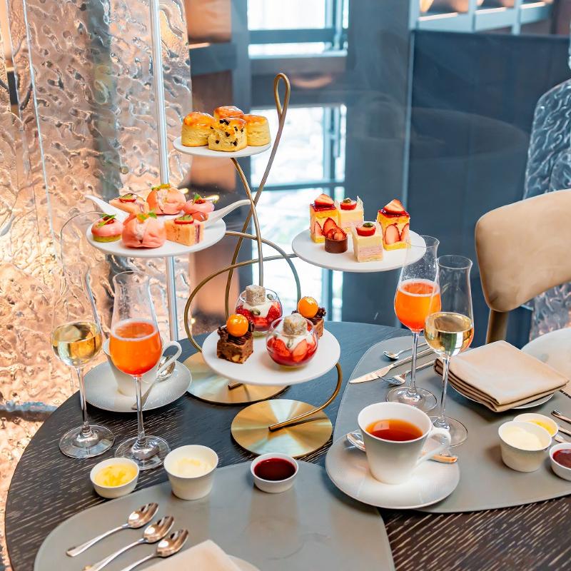 JWラウンジ／JWマリオット・ホテル東京のJWストロベリー アフタヌーンティーのスタンド画像