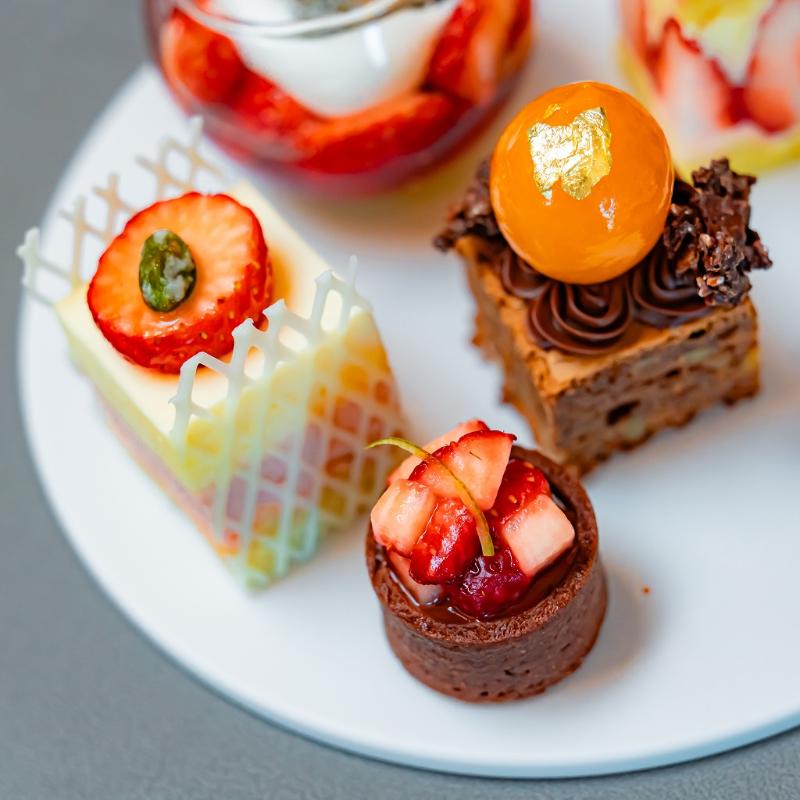 JWラウンジ／JWマリオット・ホテル東京のJWストロベリー アフタヌーンティーのスイーツ追加2画像