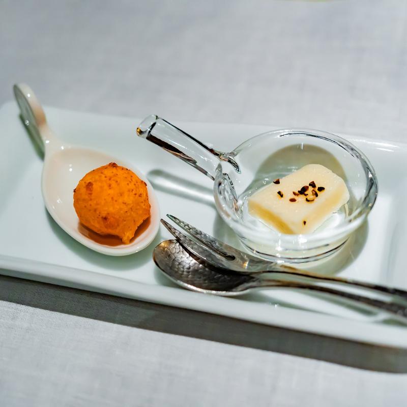 秘密の場所オルクドールサロン東京で新年会ディナーの画像