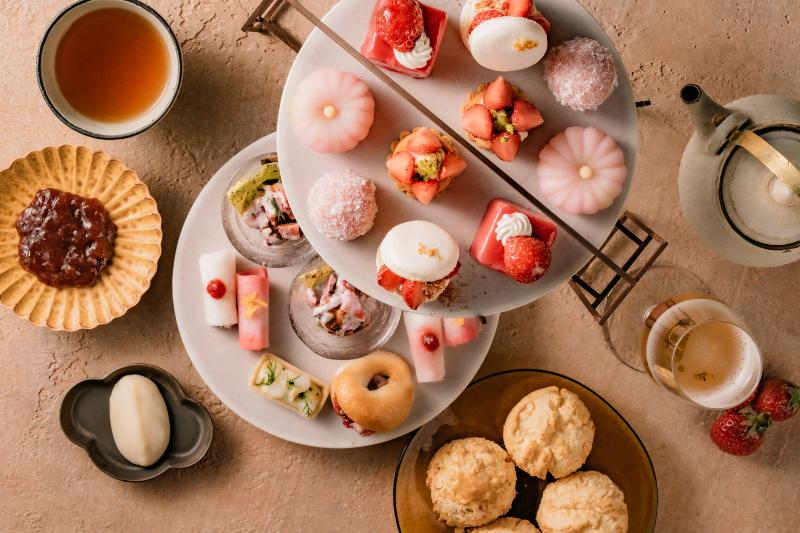 暦アフタヌーンティー「大寒」のストロベリーアフタヌーンティーの画像1