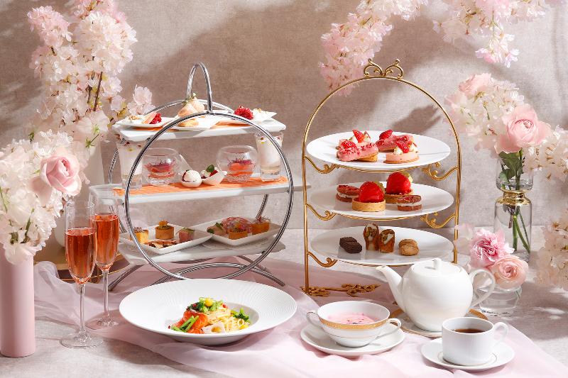 ストロベリーブロッサムアフタヌーンティーの画像1