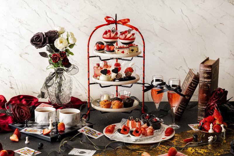 あまりん苺アフタヌーンティーセット ～ハートの女王のティーパーティー～の画像1