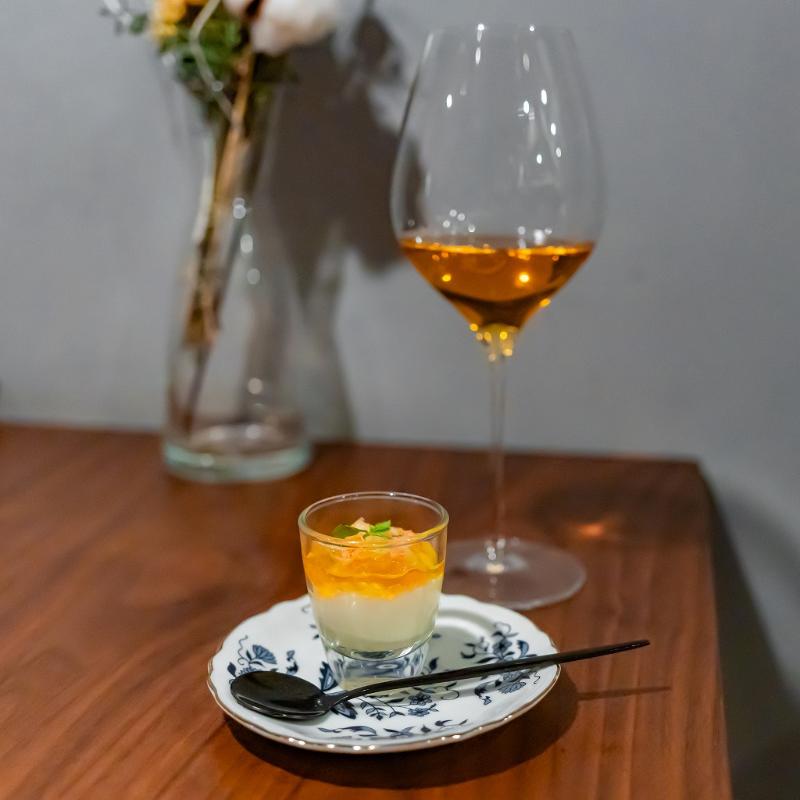 タネールの季節のコースとノンアルコールペアリングに舌鼓の画像