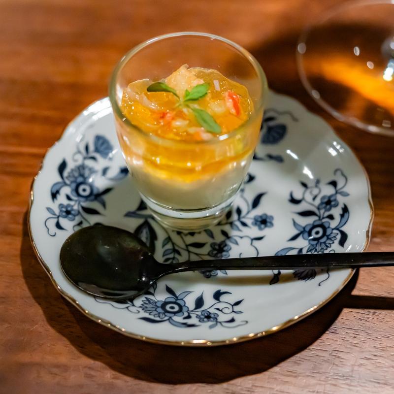 タネールの季節のコースとノンアルコールペアリングに舌鼓の画像