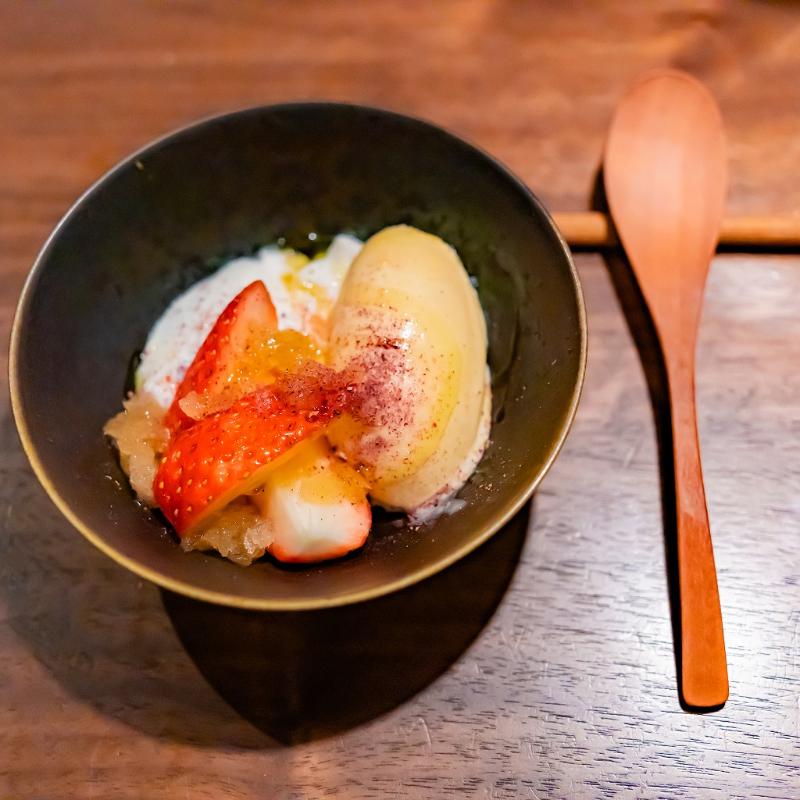 タネールの季節のコースとノンアルコールペアリングに舌鼓の画像