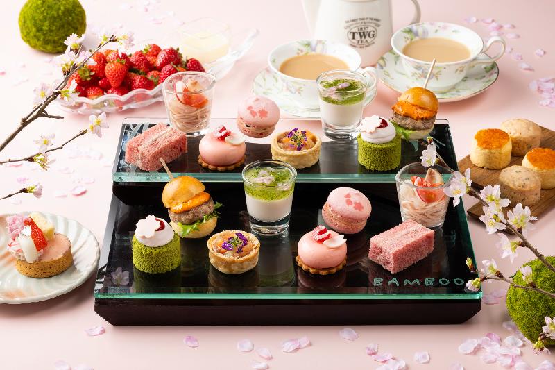 桜のアフタヌーンティーの画像1