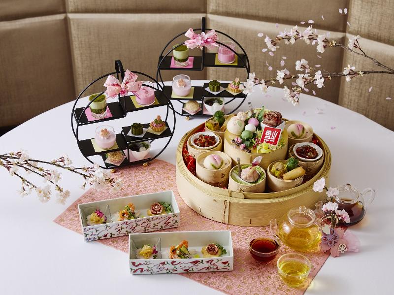 お花見チャイニーズアフタヌーンティーの画像1