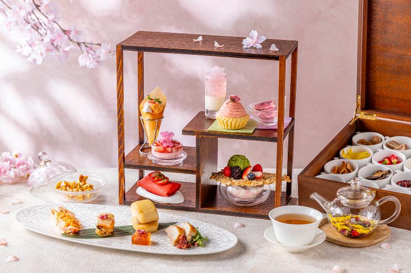 桜いちごチャイニーズアフタヌーンティーの画像1