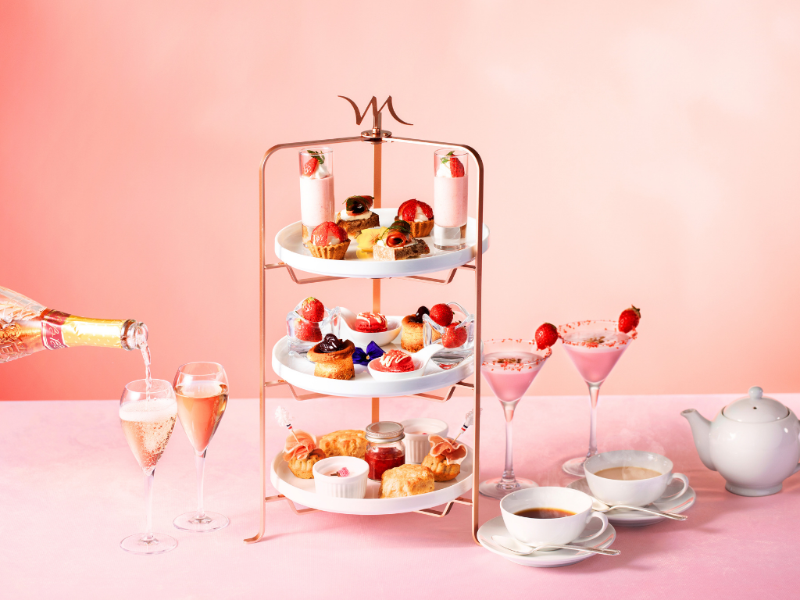 Very Berry! 苺とSAKURAでときめく「春のアフタヌーンティー」の画像1