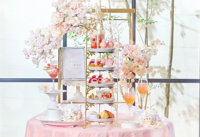 桜色のストロベリーアフタヌーンティーの画像1