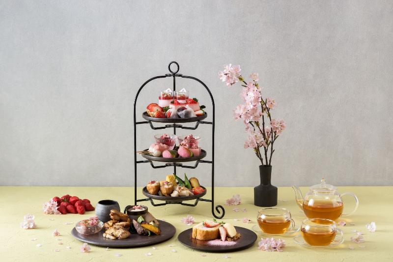いちごと桜のスプリングアフタヌーンティーの画像1