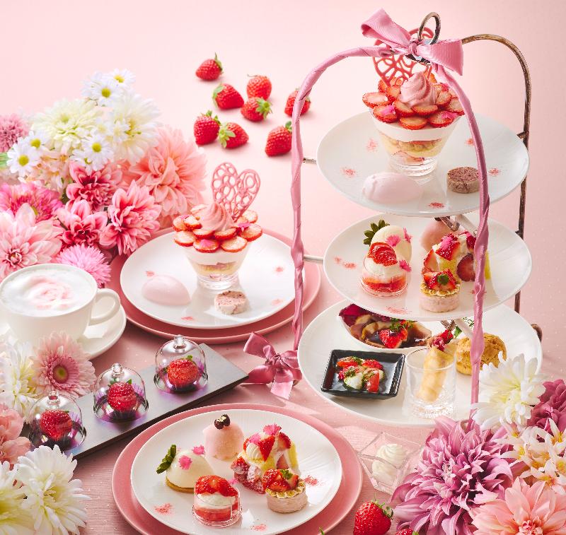 苺アフタヌーンティーセット SPRINGバージョンの画像1