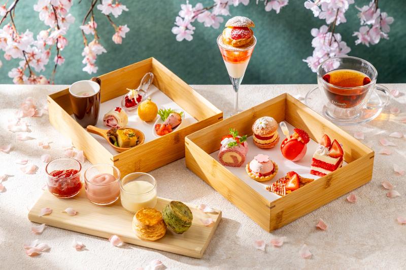 ストロベリー×桜アフタヌーンティーの画像1