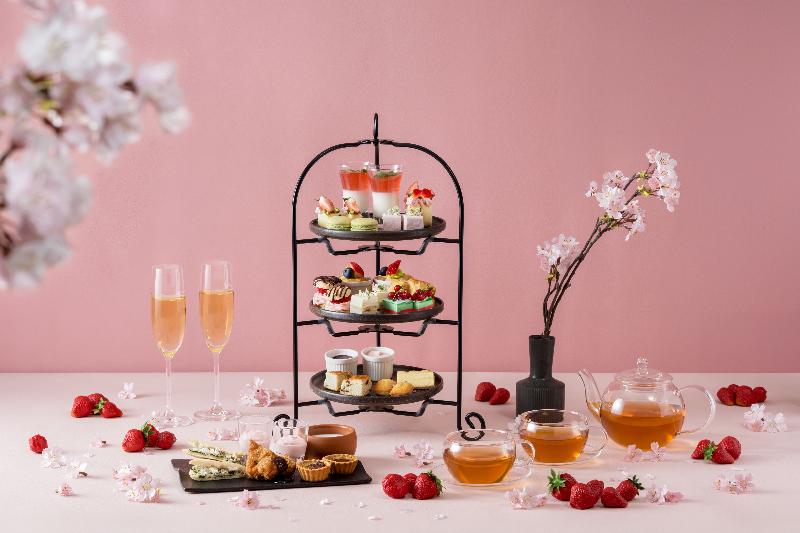 いちごと桜のスプリングアフタヌーンティーの画像1