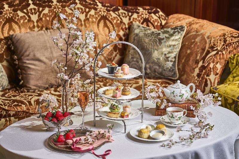 アフタヌーンティー「さくら&ストロベリー ロワイヤル」の画像1