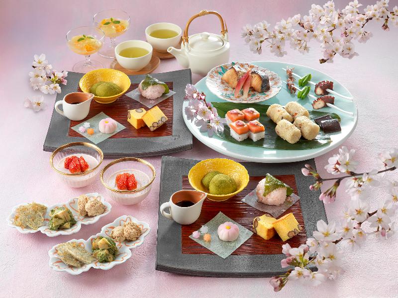 桜薫る 和アフタヌーンティーの画像1