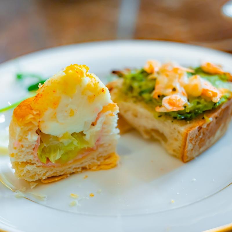 ロビーラウンジ　ラ・テラス／ホテルニューグランドの春のアフタヌーンティーのセイボリー追加2画像