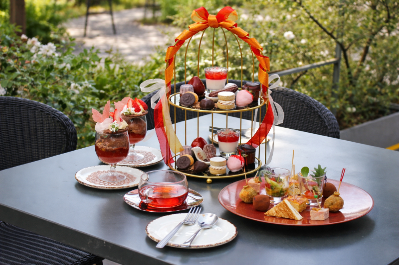 いちご×チョコレート×スパニッシュアフタヌーンティーの画像1