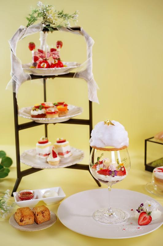 埼玉県産いちご「あまりん」ナイトアフタヌーンティー あまりん・アン・フルールの画像1