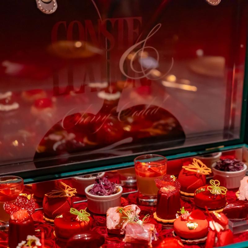 Constellation.のトランク型 Constellation. “Cherry Coded” Afternoon Tea ― 赤は、甘さだけの色ではない ―のアフタヌーンティー画像2