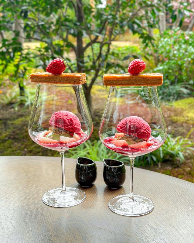 THE GARDEN BAR／HOTEL THE MITSUI KYOTOのいちご＆チョコレート アフタヌーンティーのスタンドその他プレート1画像