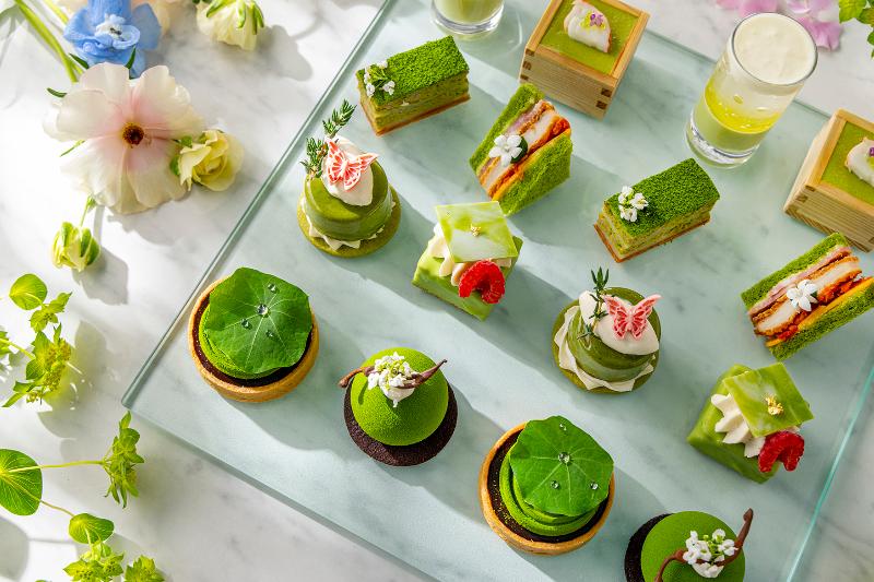 抹茶と香りのアフタヌーンティー “ボタニカルガーデン”の画像1