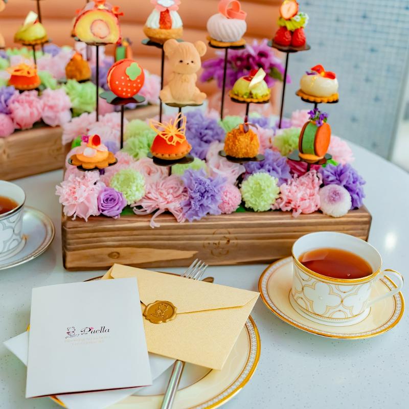 PuellaのBlooming Strawberry Tea Garden Afternoon Tea  — Puella’s Secret Sweets —のアフタヌーンティー画像2