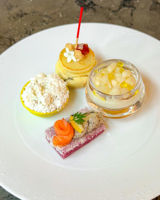 ジャヌ ラウンジ & ガーデンテラス／ジャヌ東京のストロベリー＆ホワイト アフタヌーンティーのセイボリー追加1画像