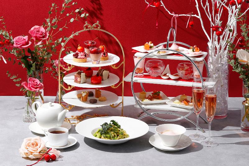 チェリーローズアフタヌーンティー with リンツチョコレートの画像1