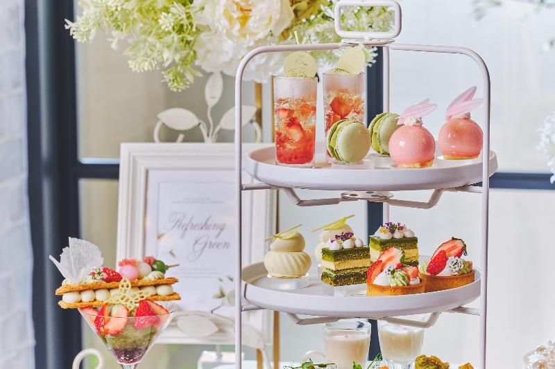 初夏のいちごと抹茶アフタヌーンティーの画像1