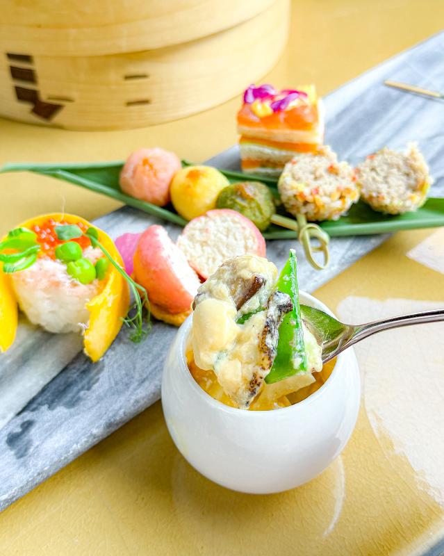 THE GARDEN BAR／HOTEL THE MITSUI KYOTOのSAKURAアフタヌーンティーのセイボリー追加2画像